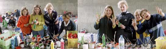 gute Laune trotz K�lte